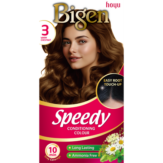 Bigen Speedy Conditioning Colour - 3 - Warm Chestnut