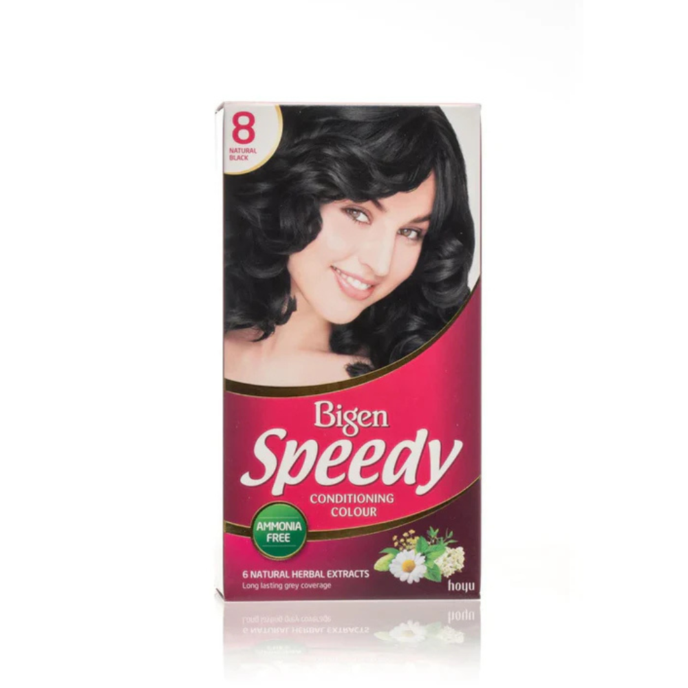 Bigen Speedy Conditioning Color - 8 - Noir naturel